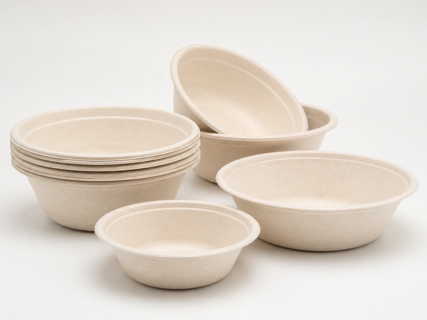Molded fiber plates