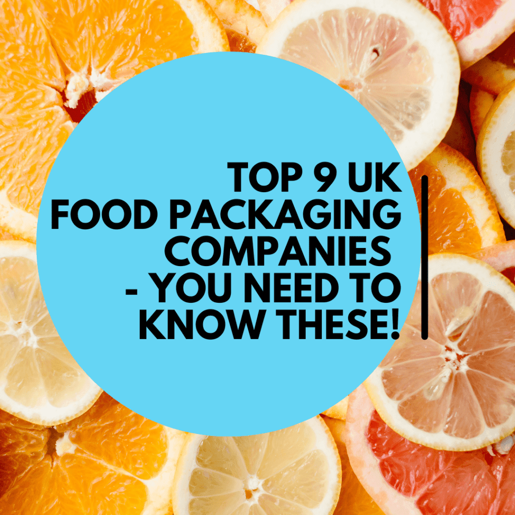 Top 9 UK Food Packaging Companies - You Need to Know These!