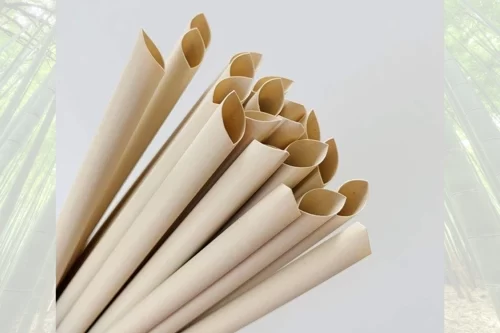 Bamboo fiber straws biodegradable