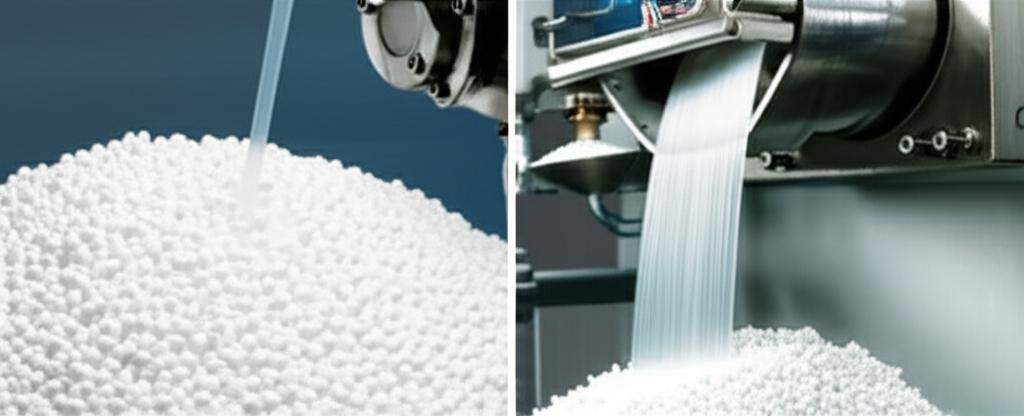 Illustration of paper straw manufacturing process