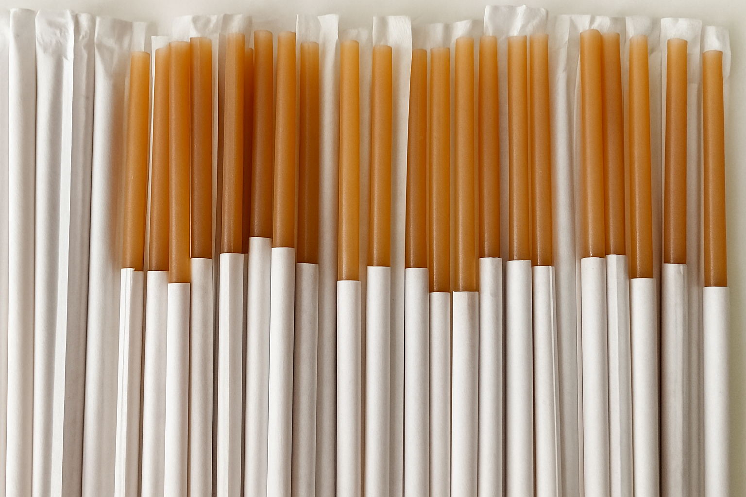 Wrapped Sugarcane Straws