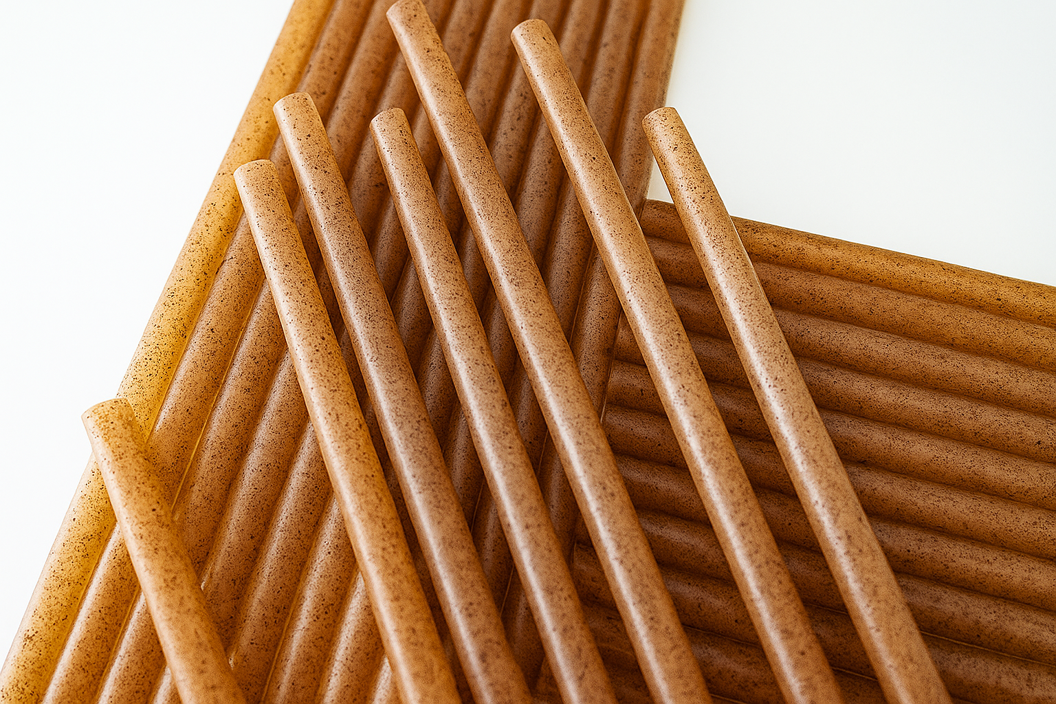 Coffee Ground Straws