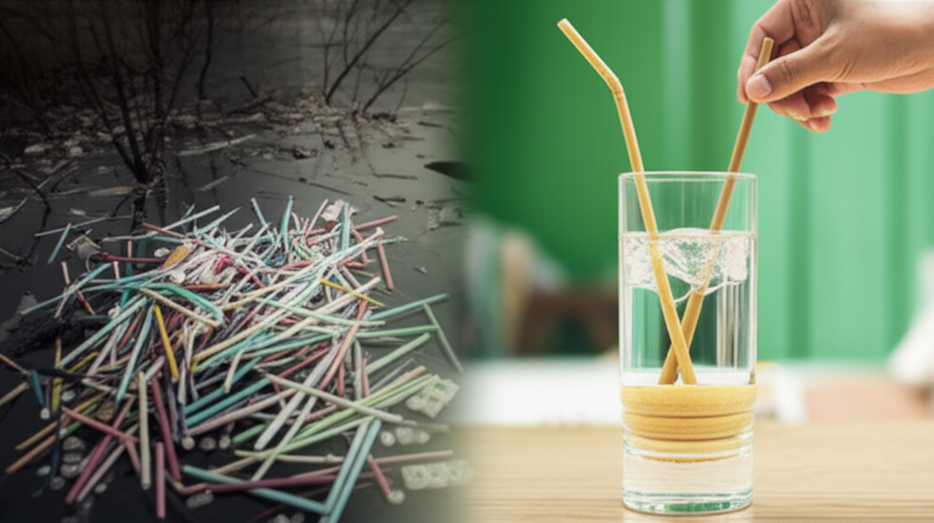 Global impact of plastic straws