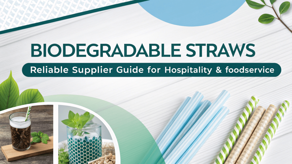 The Ultimate B2B Guide to Sustainable Straws: Eco-Friendly, Compostable & Biodegradable Solutions