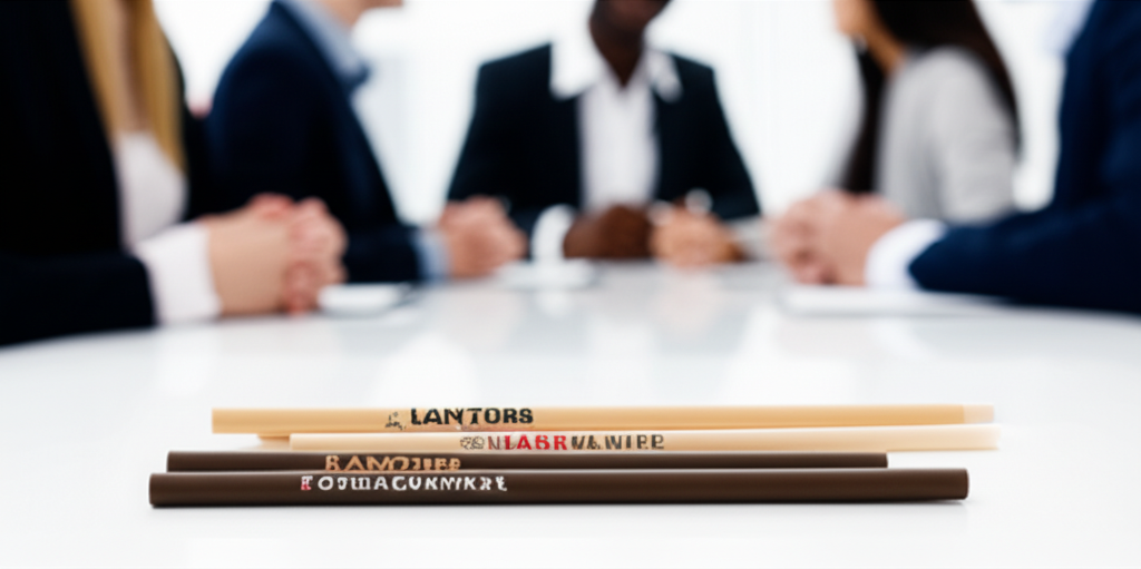 Branded compostable straws with a company logo