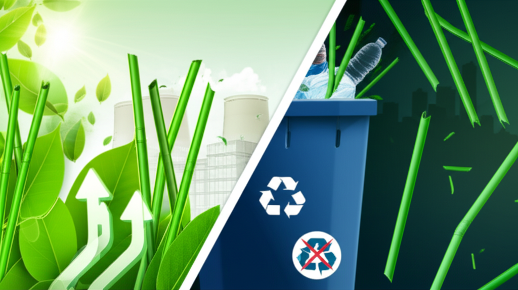 Illustration of a supply chain manager making sustainable choices