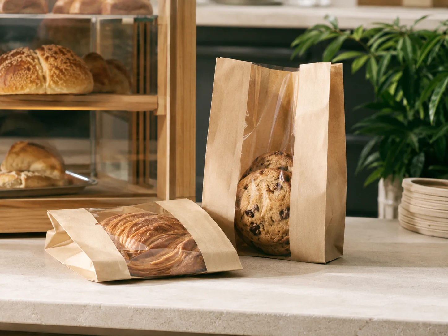 Compostable foodservice and retail bags — compostable bag range