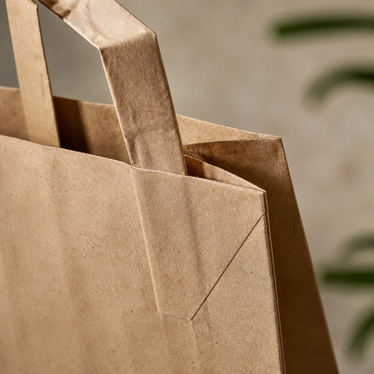 Compostable foodservice and retail bags — food bag detail
