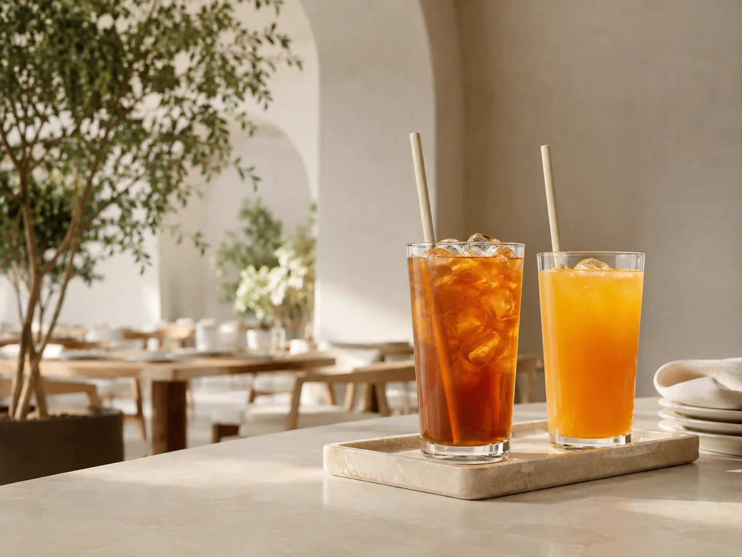 Compostable drinking straws for foodservice — coffee ground material