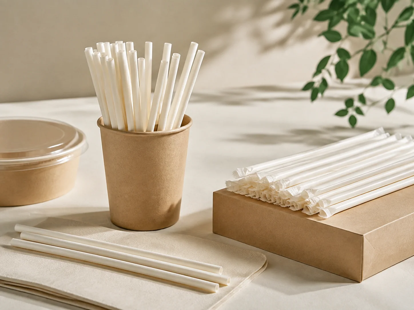 Individually Wrapped Straws — individually wrapped