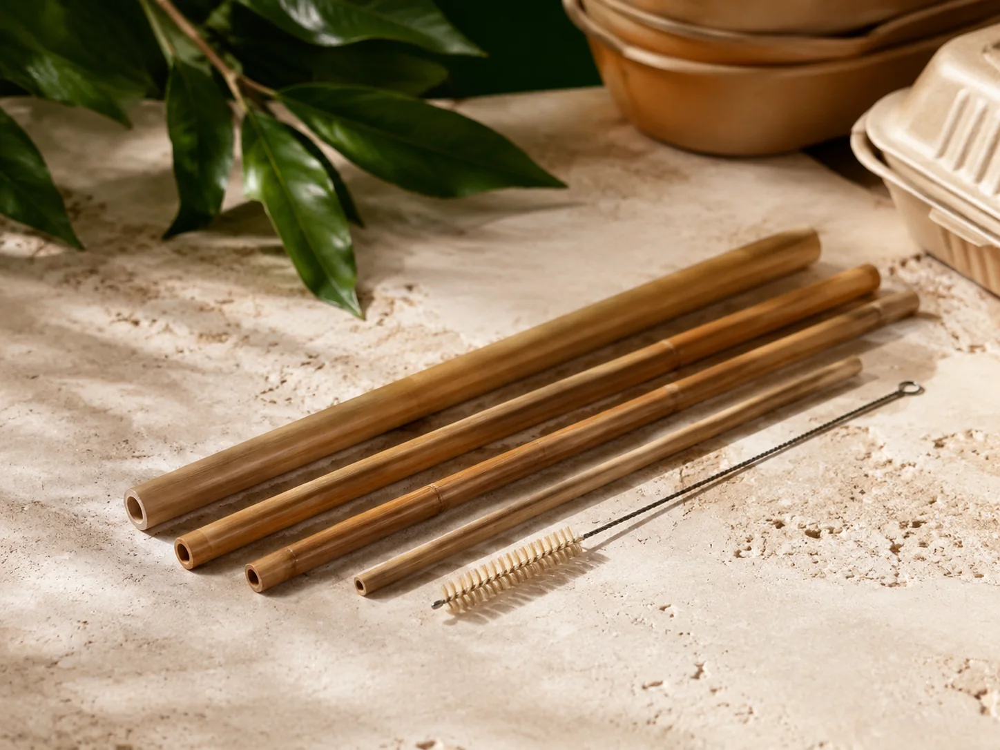 Bamboo Fiber Straws — fiber tube