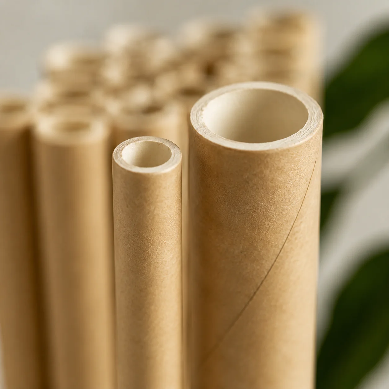 Compostable drinking straws for foodservice — juice service