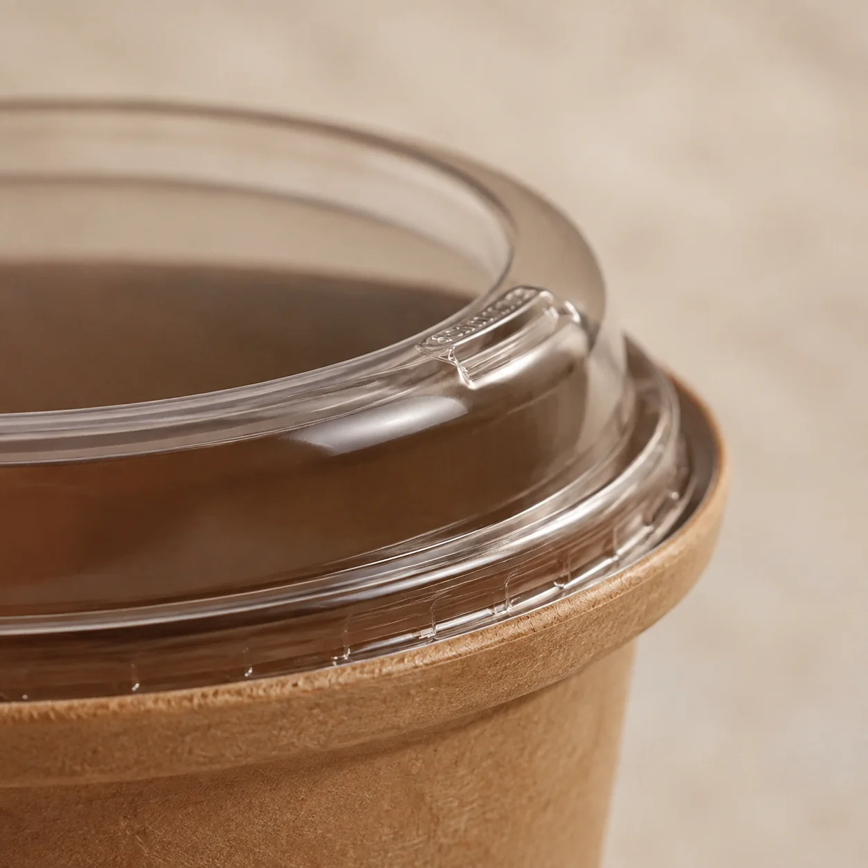 Compostable paper cups and lid options — hot cup lid